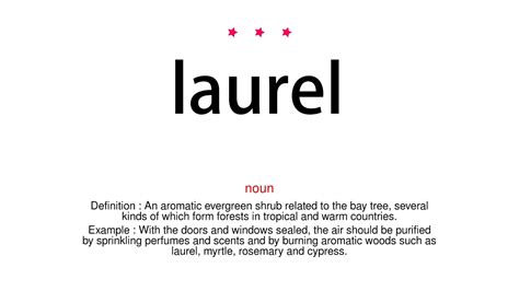 how to pronounce laurel|Iba pa.